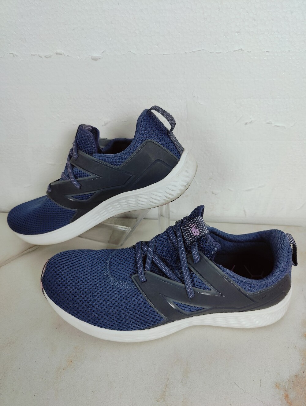 New Balance Women's Fresh Foam Running Sneakers, Navy Blue, Sz 11